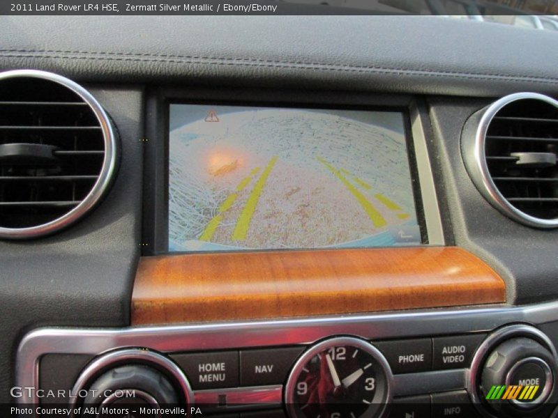 Zermatt Silver Metallic / Ebony/Ebony 2011 Land Rover LR4 HSE