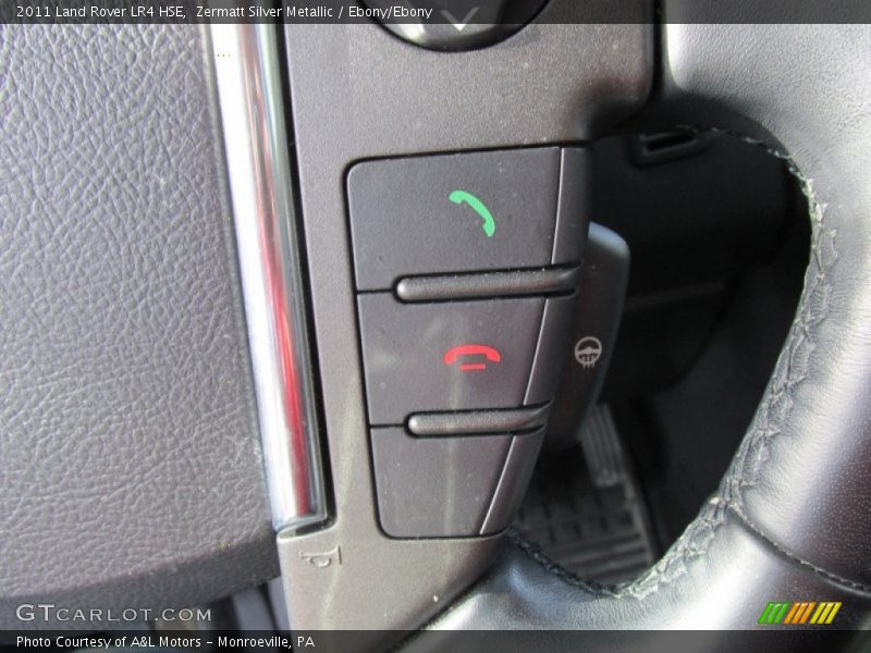 Zermatt Silver Metallic / Ebony/Ebony 2011 Land Rover LR4 HSE