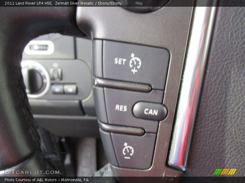Zermatt Silver Metallic / Ebony/Ebony 2011 Land Rover LR4 HSE