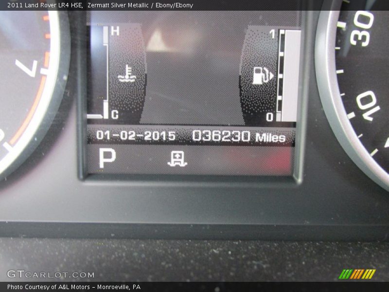 Zermatt Silver Metallic / Ebony/Ebony 2011 Land Rover LR4 HSE