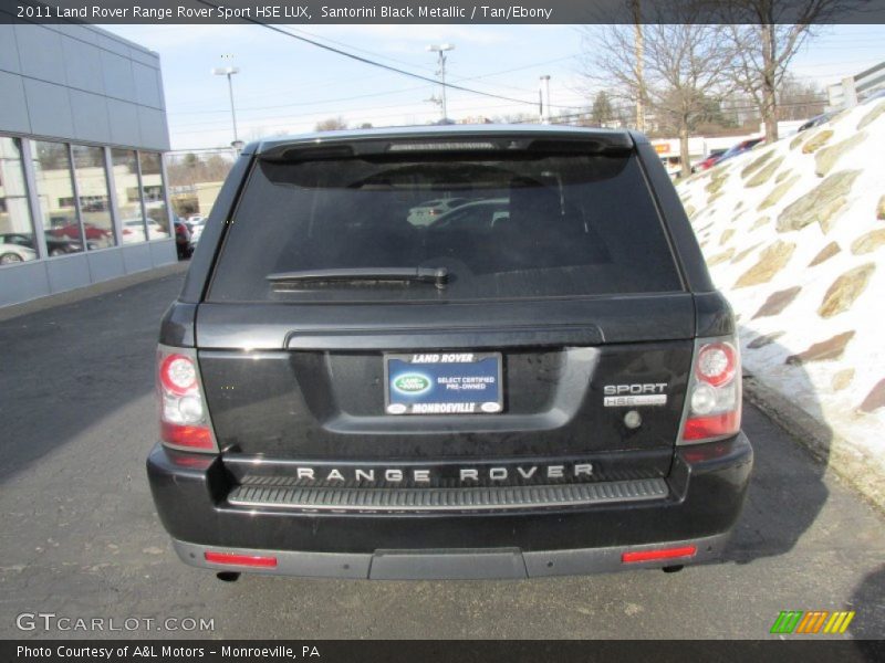 Santorini Black Metallic / Tan/Ebony 2011 Land Rover Range Rover Sport HSE LUX