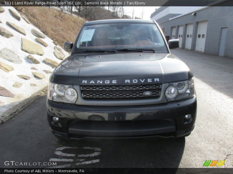 Santorini Black Metallic / Tan/Ebony 2011 Land Rover Range Rover Sport HSE LUX