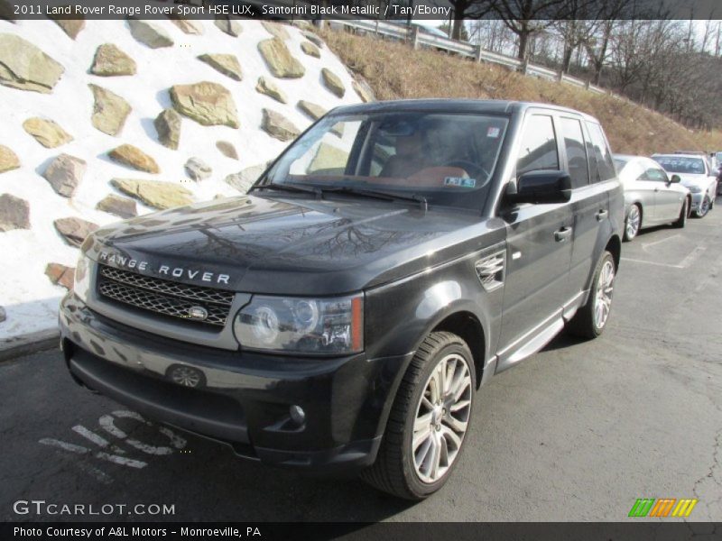 Santorini Black Metallic / Tan/Ebony 2011 Land Rover Range Rover Sport HSE LUX
