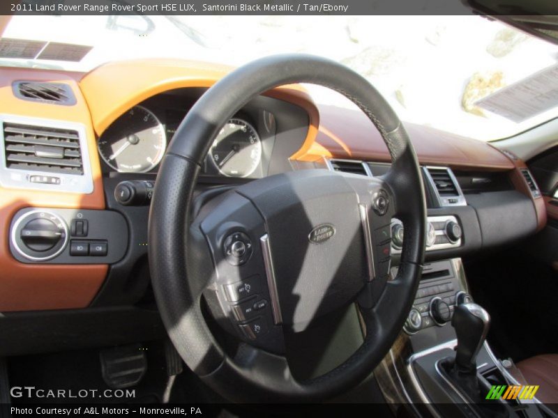 Santorini Black Metallic / Tan/Ebony 2011 Land Rover Range Rover Sport HSE LUX