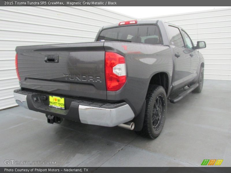 Magnetic Gray Metallic / Black 2015 Toyota Tundra SR5 CrewMax