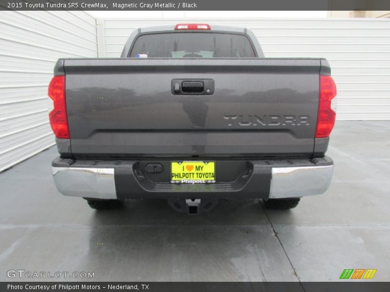 Magnetic Gray Metallic / Black 2015 Toyota Tundra SR5 CrewMax
