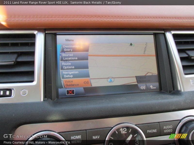 Santorini Black Metallic / Tan/Ebony 2011 Land Rover Range Rover Sport HSE LUX