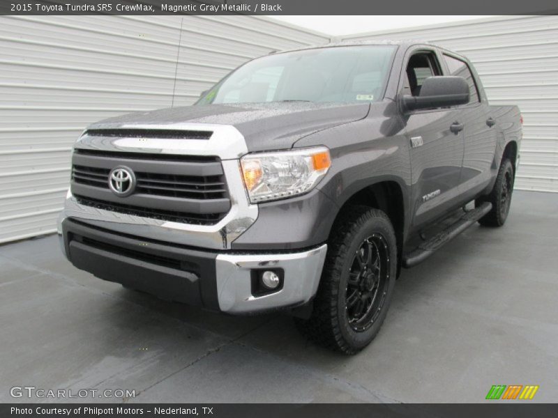 Magnetic Gray Metallic / Black 2015 Toyota Tundra SR5 CrewMax