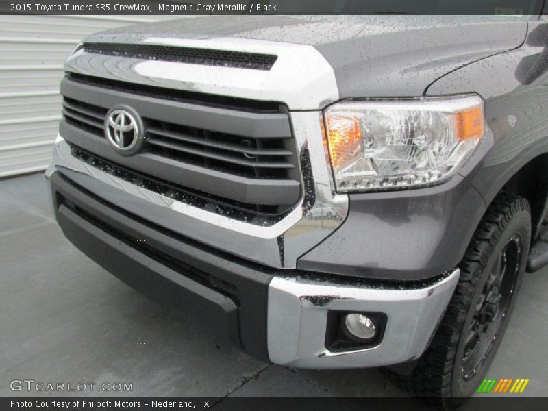 Magnetic Gray Metallic / Black 2015 Toyota Tundra SR5 CrewMax