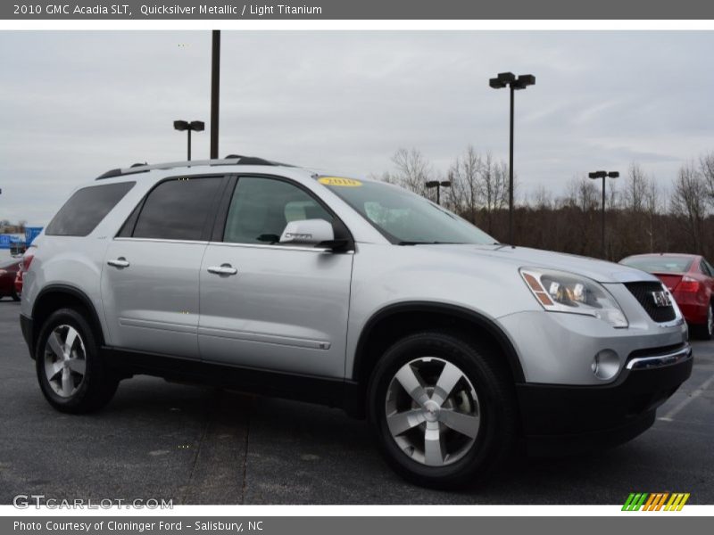 Front 3/4 View of 2010 Acadia SLT