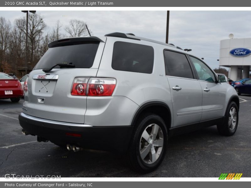 Quicksilver Metallic / Light Titanium 2010 GMC Acadia SLT