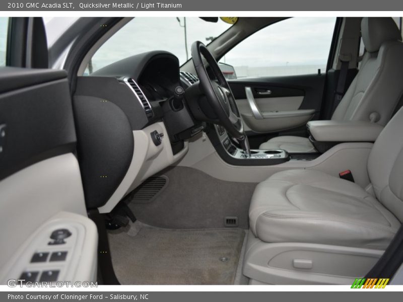 Quicksilver Metallic / Light Titanium 2010 GMC Acadia SLT