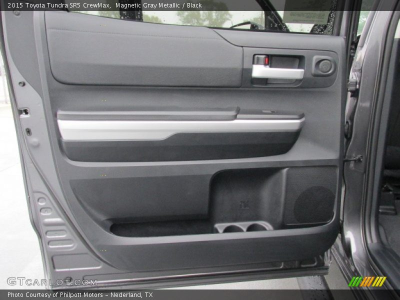Magnetic Gray Metallic / Black 2015 Toyota Tundra SR5 CrewMax