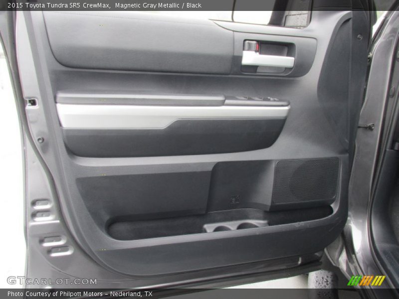 Magnetic Gray Metallic / Black 2015 Toyota Tundra SR5 CrewMax