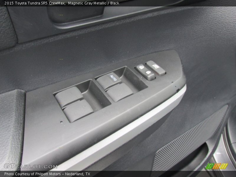 Magnetic Gray Metallic / Black 2015 Toyota Tundra SR5 CrewMax
