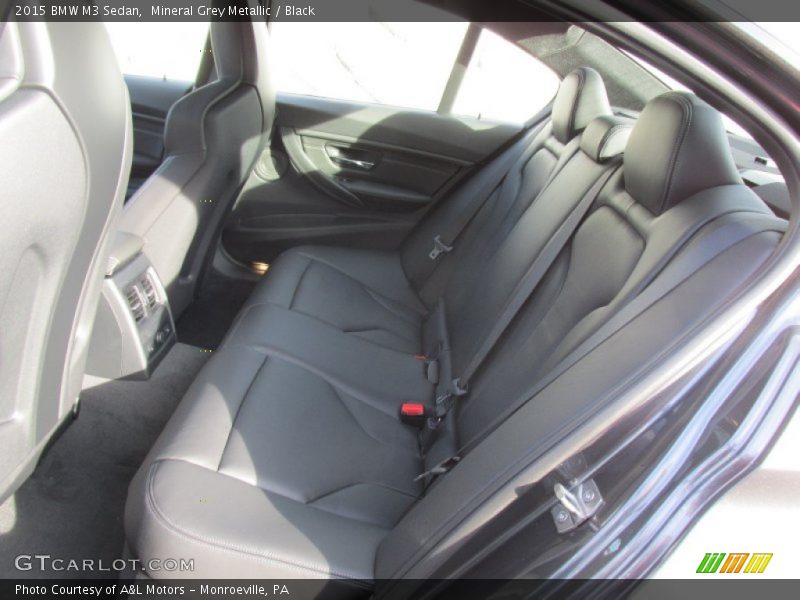 Rear Seat of 2015 M3 Sedan