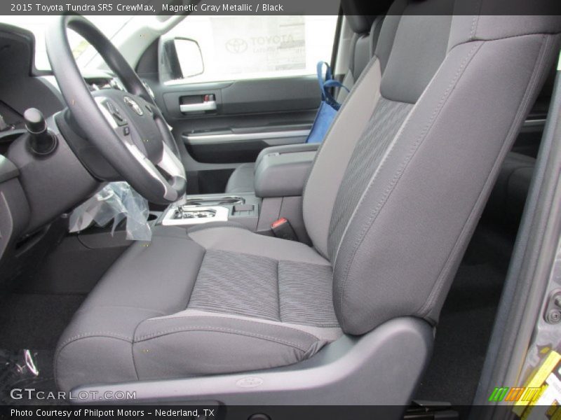 Magnetic Gray Metallic / Black 2015 Toyota Tundra SR5 CrewMax