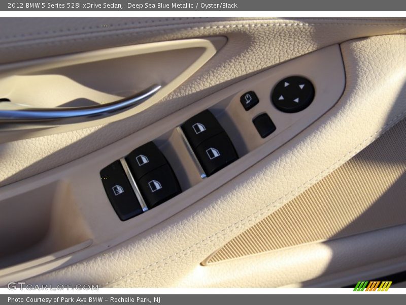 Deep Sea Blue Metallic / Oyster/Black 2012 BMW 5 Series 528i xDrive Sedan