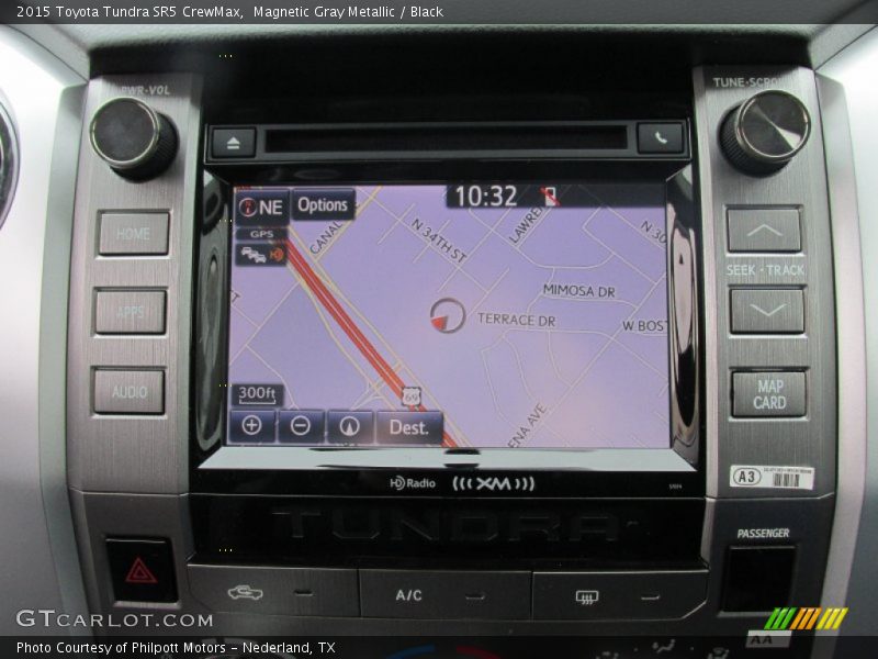 Magnetic Gray Metallic / Black 2015 Toyota Tundra SR5 CrewMax