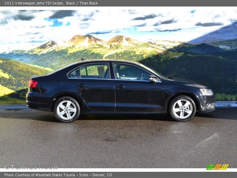Black / Titan Black 2011 Volkswagen Jetta TDI Sedan