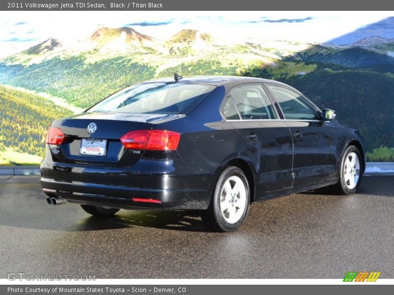 Black / Titan Black 2011 Volkswagen Jetta TDI Sedan