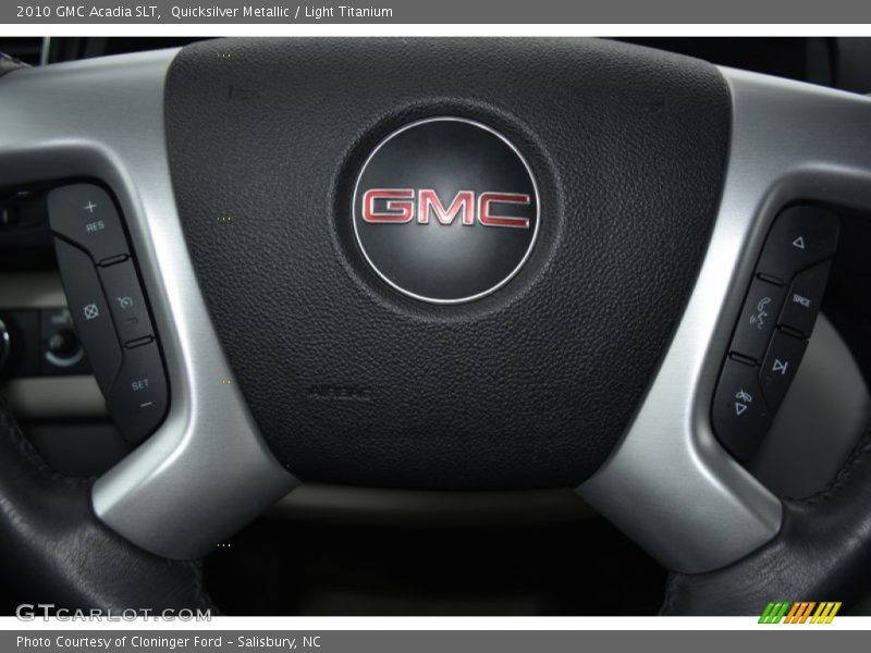 Quicksilver Metallic / Light Titanium 2010 GMC Acadia SLT