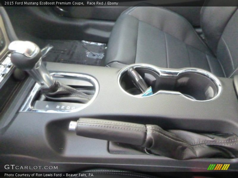 Race Red / Ebony 2015 Ford Mustang EcoBoost Premium Coupe
