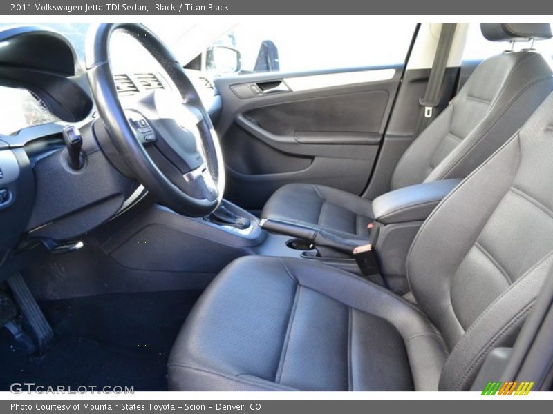 Black / Titan Black 2011 Volkswagen Jetta TDI Sedan