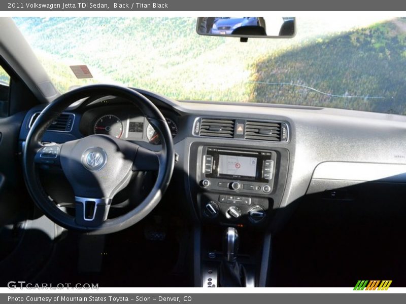 Black / Titan Black 2011 Volkswagen Jetta TDI Sedan