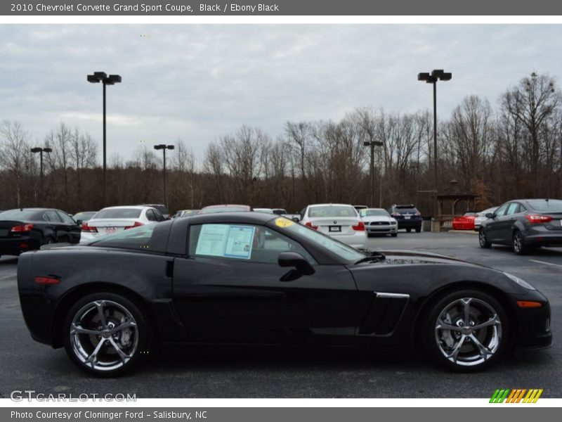 Black / Ebony Black 2010 Chevrolet Corvette Grand Sport Coupe