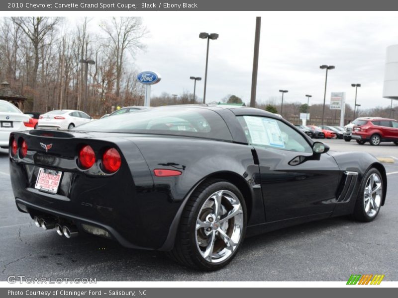 Black / Ebony Black 2010 Chevrolet Corvette Grand Sport Coupe