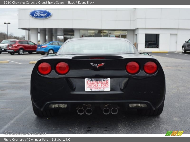 Black / Ebony Black 2010 Chevrolet Corvette Grand Sport Coupe