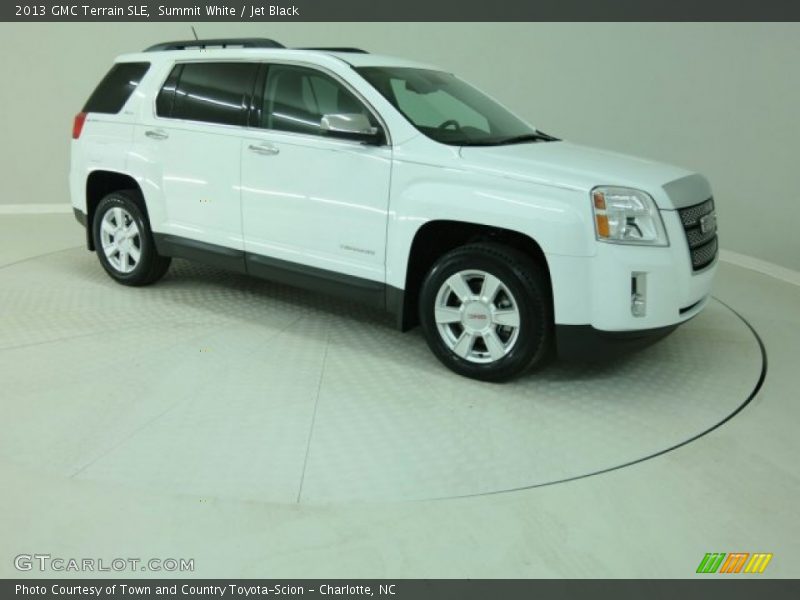 Summit White / Jet Black 2013 GMC Terrain SLE