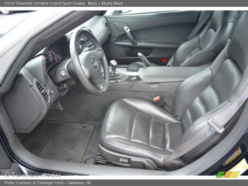 Black / Ebony Black 2010 Chevrolet Corvette Grand Sport Coupe