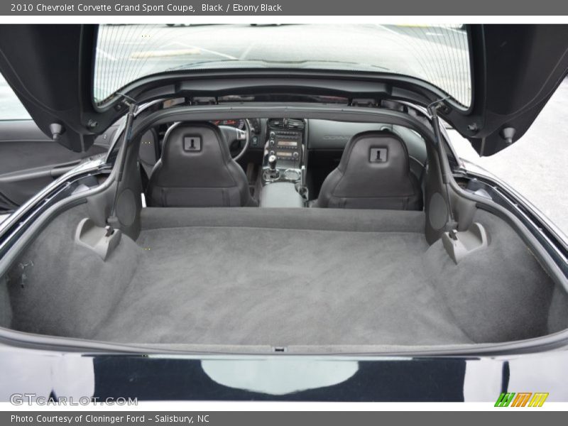  2010 Corvette Grand Sport Coupe Trunk