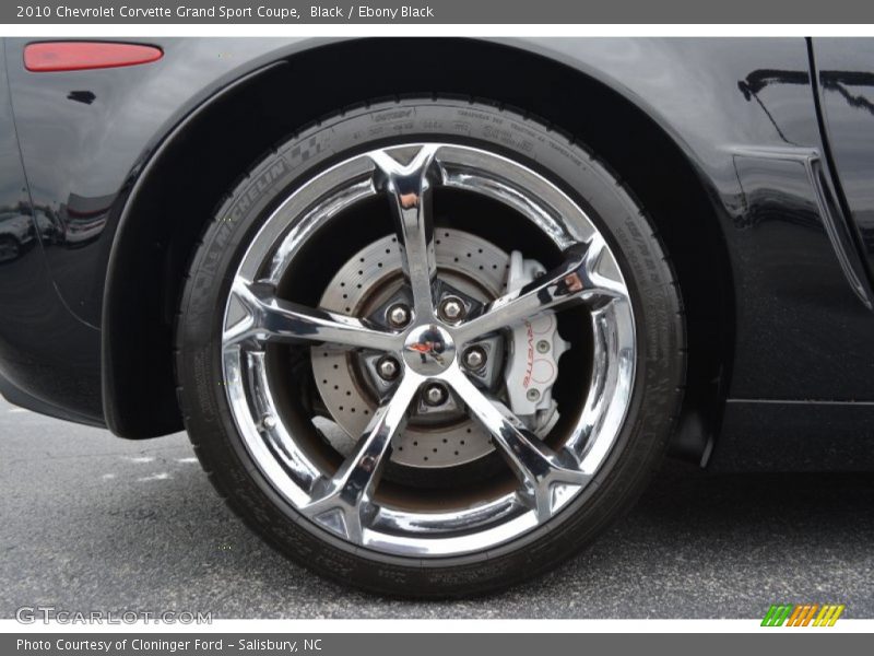 Black / Ebony Black 2010 Chevrolet Corvette Grand Sport Coupe