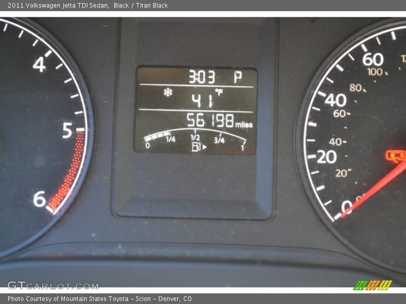 Black / Titan Black 2011 Volkswagen Jetta TDI Sedan
