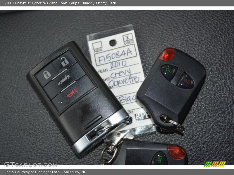 Black / Ebony Black 2010 Chevrolet Corvette Grand Sport Coupe