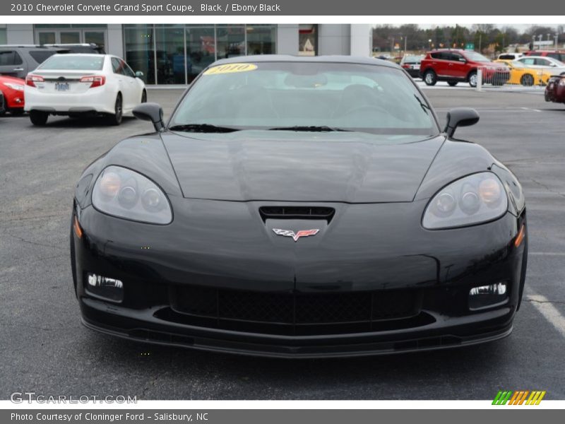 Black / Ebony Black 2010 Chevrolet Corvette Grand Sport Coupe