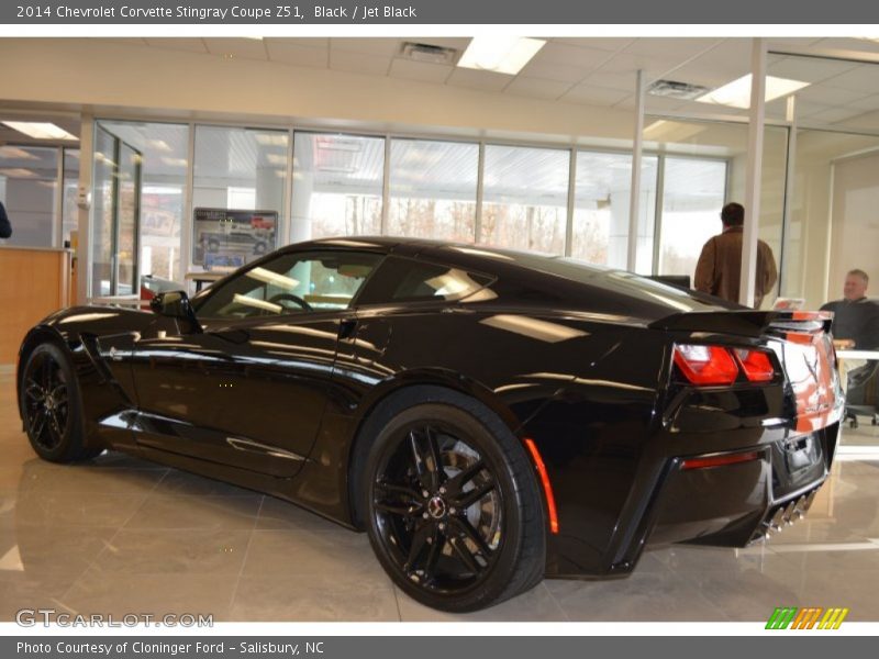 Black / Jet Black 2014 Chevrolet Corvette Stingray Coupe Z51