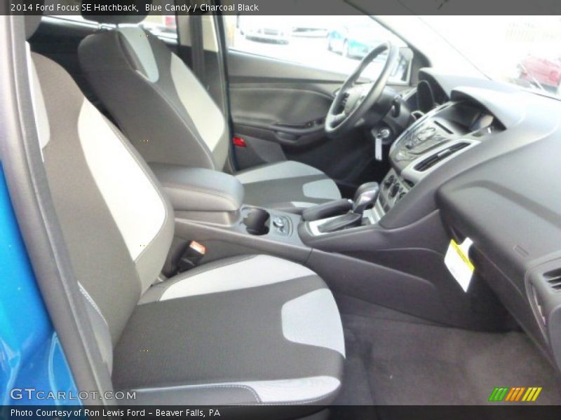 Blue Candy / Charcoal Black 2014 Ford Focus SE Hatchback