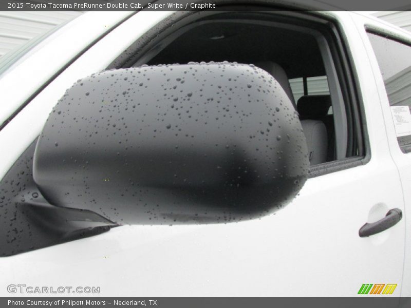 Super White / Graphite 2015 Toyota Tacoma PreRunner Double Cab