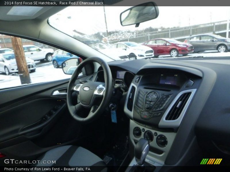 Race Red / Charcoal Black 2014 Ford Focus SE Hatchback