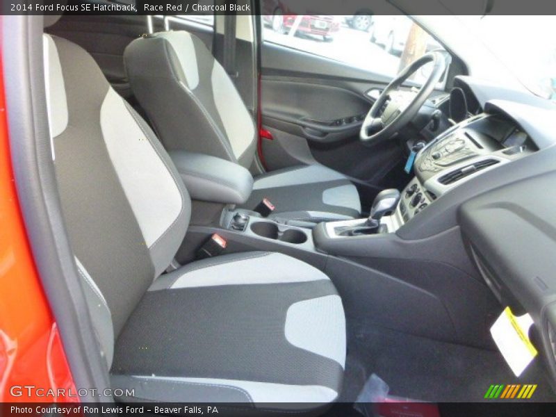 Race Red / Charcoal Black 2014 Ford Focus SE Hatchback