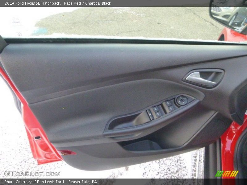 Race Red / Charcoal Black 2014 Ford Focus SE Hatchback
