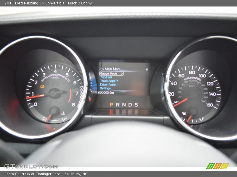 2015 Mustang V6 Convertible V6 Convertible Gauges