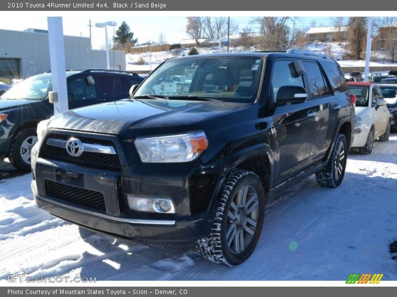 Black / Sand Beige 2010 Toyota 4Runner Limited 4x4