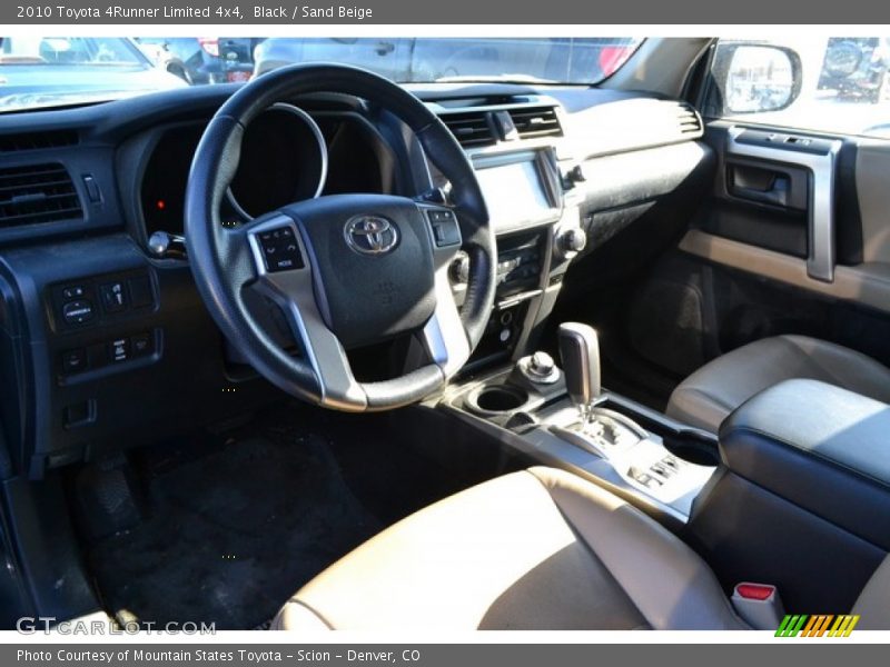 Black / Sand Beige 2010 Toyota 4Runner Limited 4x4