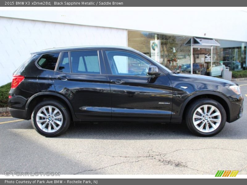  2015 X3 xDrive28d Black Sapphire Metallic