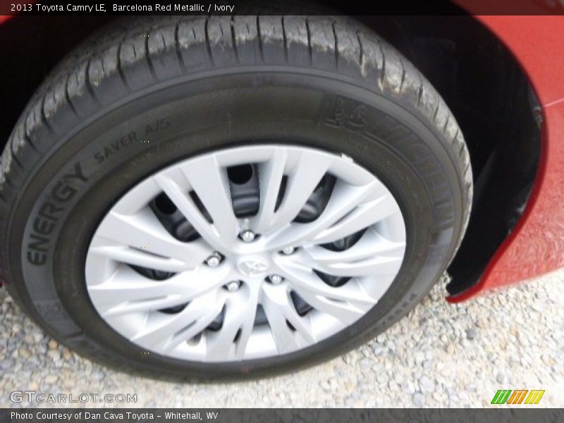 Barcelona Red Metallic / Ivory 2013 Toyota Camry LE
